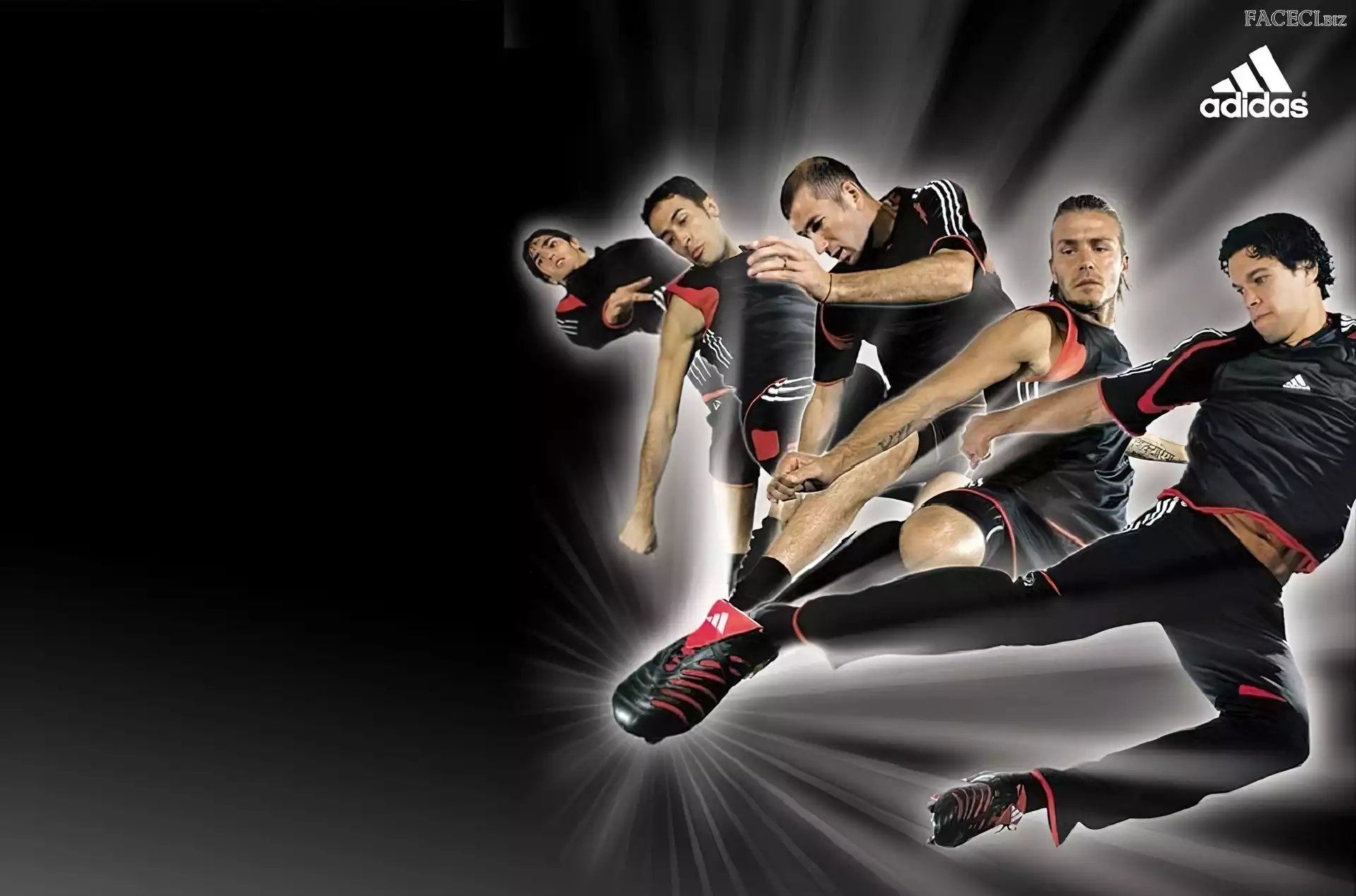 Piłkarze, Adidas, Znani